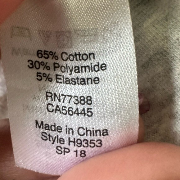 J Crew Factory Heather Grey Stretchy Thick Cotton Blend Lace Up Knit Dress S - Picture 5 of 6